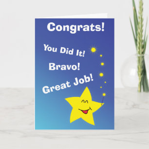 Gefeliciteerd! Kaart
