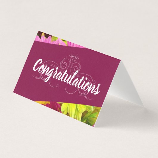 Gefeliciteerd Kaart (Voorkant)