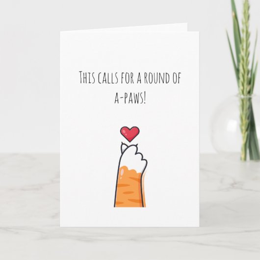 Gefeliciteerd Kaart (Voorkant)