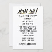 GEFELICITEERD KAART (Achterkant)