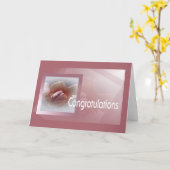 Gefeliciteerd Kaart (Gele Bloem)