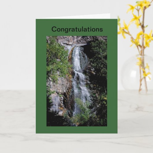 Gefeliciteerd Kaart (Gele Bloem)