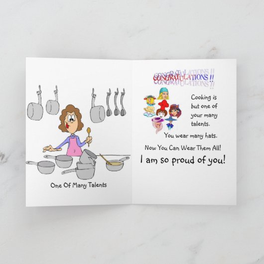 Gefeliciteerd Kaart (Binnen)