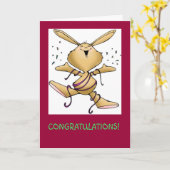 Gefeliciteerd Kaart (Gele Bloem)