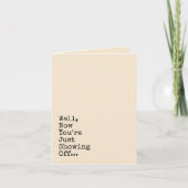 Gefeliciteerd Kaart (Voorkant)