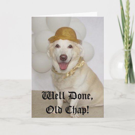 Gefeliciteerd Kaart (Voorkant)