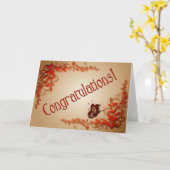 Gefeliciteerd Kaart (Gele Bloem)