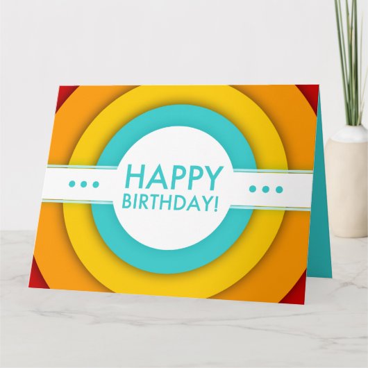 gefeliciteerd kaart (Voorkant)