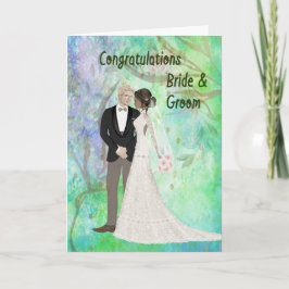 Gefeliciteerd Kaart huwelijk