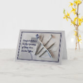 Gefeliciteerd Kaart met opening nieuw tandheelkund (Gele Bloem)