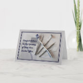 Gefeliciteerd Kaart met opening nieuw tandheelkund (Voorkant)