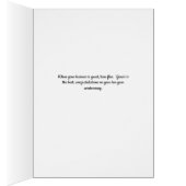 Gefeliciteerd, Kaart voor 10 jaar Business Anniv. (Binnen (Rechts))