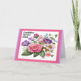 Gefeliciteerd Kaart voor de Afstuderen middelbare