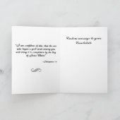 Gefeliciteerd Kaart voor RCIA/OCIA Paaswake (Binnen)