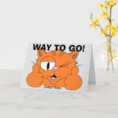 Gefeliciteerd, Kaart: weg! Omhoog Kaart (Gele Bloem)