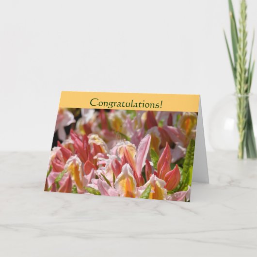 Gefeliciteerd! Kaarten Huwelijk Verloving Bruid (Voorkant)