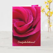 Gefeliciteerd! Kaarten Speld Roos Bloem Bruiloften (Gele Bloem)