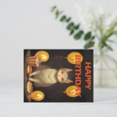 Gefeliciteerd! - kattenfeest briefkaart (Staand voorkant)