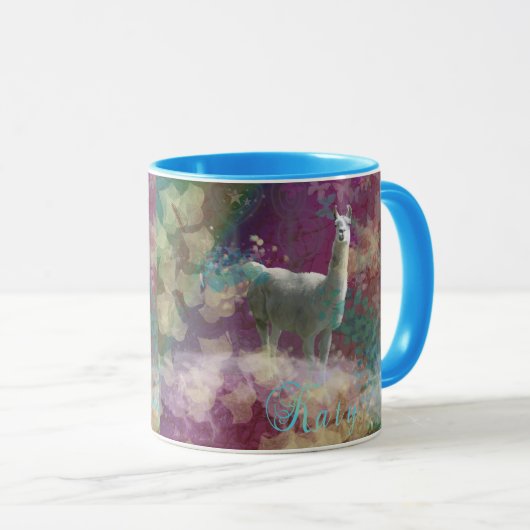 Gefeliciteerd Katy - Mok van Llama Blizzard (Voorkant rechts)