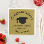 Gefeliciteerd, Klas 20xx Afstuderen, Matgoud Servetten (Insitu)