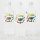 Gefeliciteerd Klas Van Gepersonaliseerd Jaar Waterfles Etiket (Flessen)