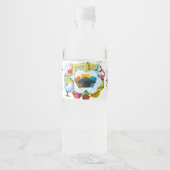 Gefeliciteerd Klas Van Gepersonaliseerd Jaar Waterfles Etiket (Voorkant)