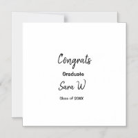 Gefeliciteerd klas van jaartal naam school