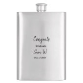 Gefeliciteerd klas van voeg jaarnaam school col flacon (Voorkant)