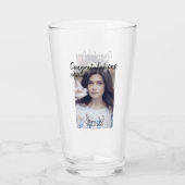 Gefeliciteerd klas van voeg jaarnaam school col glas (Achterkant)