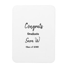 Gefeliciteerd klas van voeg jaarnaam school col magneet