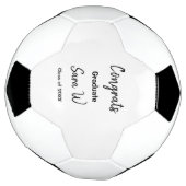 Gefeliciteerd klas van voeg jaarnaam school col voetbal (Gedraaid)