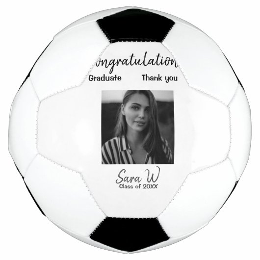 Gefeliciteerd klas van voeg jaarnaam school col voetbal (Voorkant)