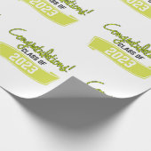 Gefeliciteerd, klasse 2023 cadeaupapier (Hoek)