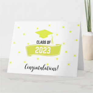 Gefeliciteerd, klasse 2023 kaart