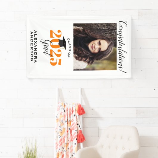 Gefeliciteerd Klasse van 2022 Afstuderen Foto Bann Spandoek (Insitu)