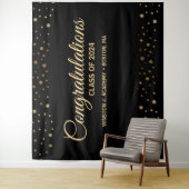 Gefeliciteerd Klasse van 2024 achtergrond afstuder Wandkleed (In situ)