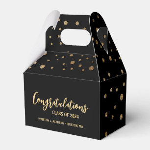 Gefeliciteerd klasse van 2024 afstuderen custom bedankdoosjes