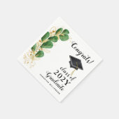 Gefeliciteerd Klasse van 2025 Afstuderen Bloemen A Servet (Hoek)