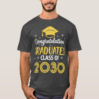 Gefeliciteerd, klasse van 2030 Senioren St. T-shirt