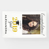Gefeliciteerd Klasse van de Foto van 2019 Afstuder Spandoek (Horizontaal)