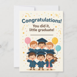 Gefeliciteerd Klein Afstudeerkaartje