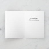 Gefeliciteerd kleindochter met Shining Star Kaart (Binnen)