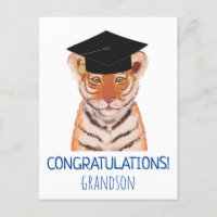 Gefeliciteerd kleinson Tiger Cub Illustratie