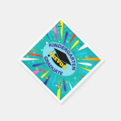 Gefeliciteerd! Kleuterschool Afstudeerfeest Servet (Hoek)