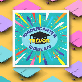 Gefeliciteerd! Kleuterschool Afstudeerfeest Servet