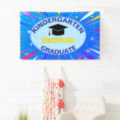 Gefeliciteerd! Kleuterschool Afstudeerfeest Spandoek (Insitu)