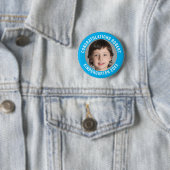 Gefeliciteerd Kleuterschool Afstuderen Foto Ronde Button 5,7 Cm (In situ)