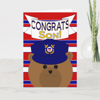 Gefeliciteerd - Kustwacht - Zoon Kaart