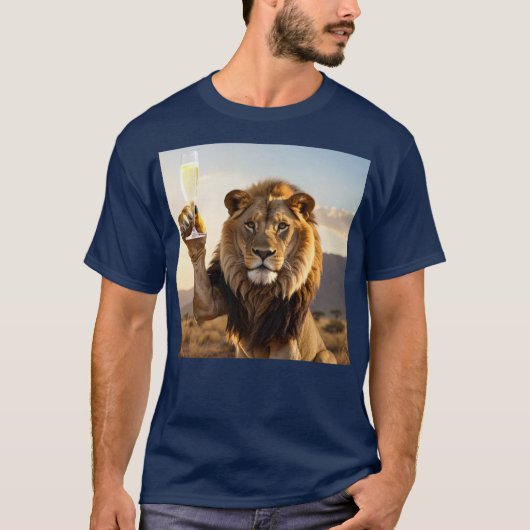Gefeliciteerd Leeuw T-shirt (Voorkant)