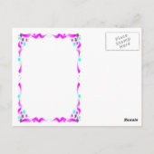 Gefeliciteerd - lente van heide briefkaart (Achterkant)